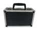 Light Weight Small Aluminum Tool Case Black ABS Material And Aluminum Frame