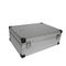 Two Sets Aluminum Equipment Cases With Plastic Corner And Metail Handle